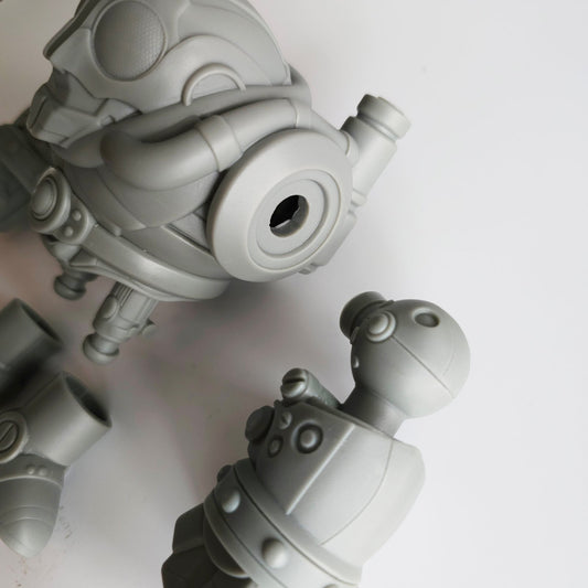 Skull Rider - Garage Kit (Blank)