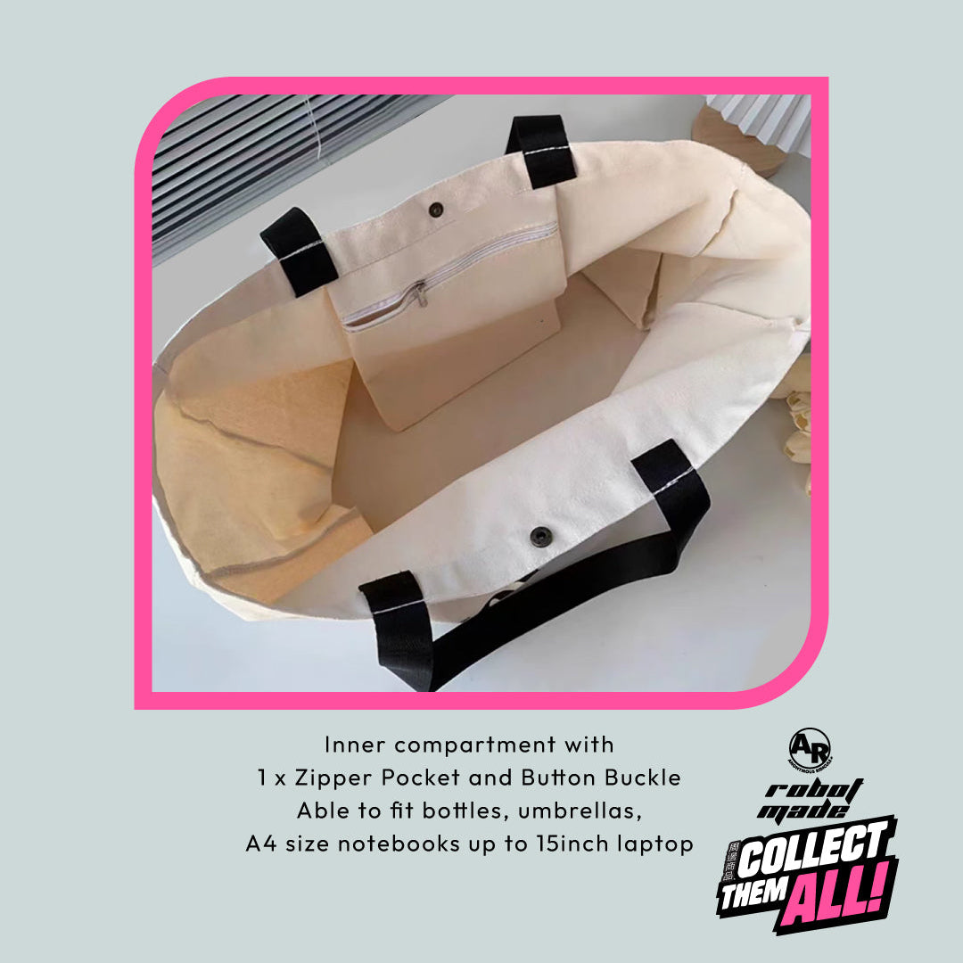 Robot Made Tote Bag