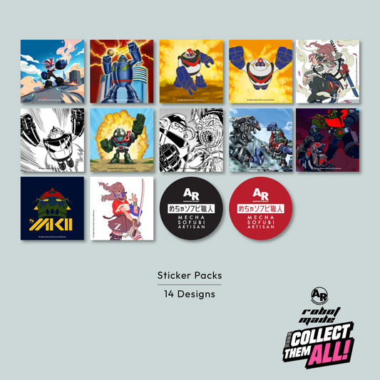 AR Stickers Packs (Set of 14)