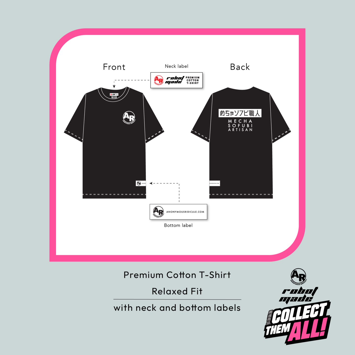AR Premium Grade T-Shirt - Black