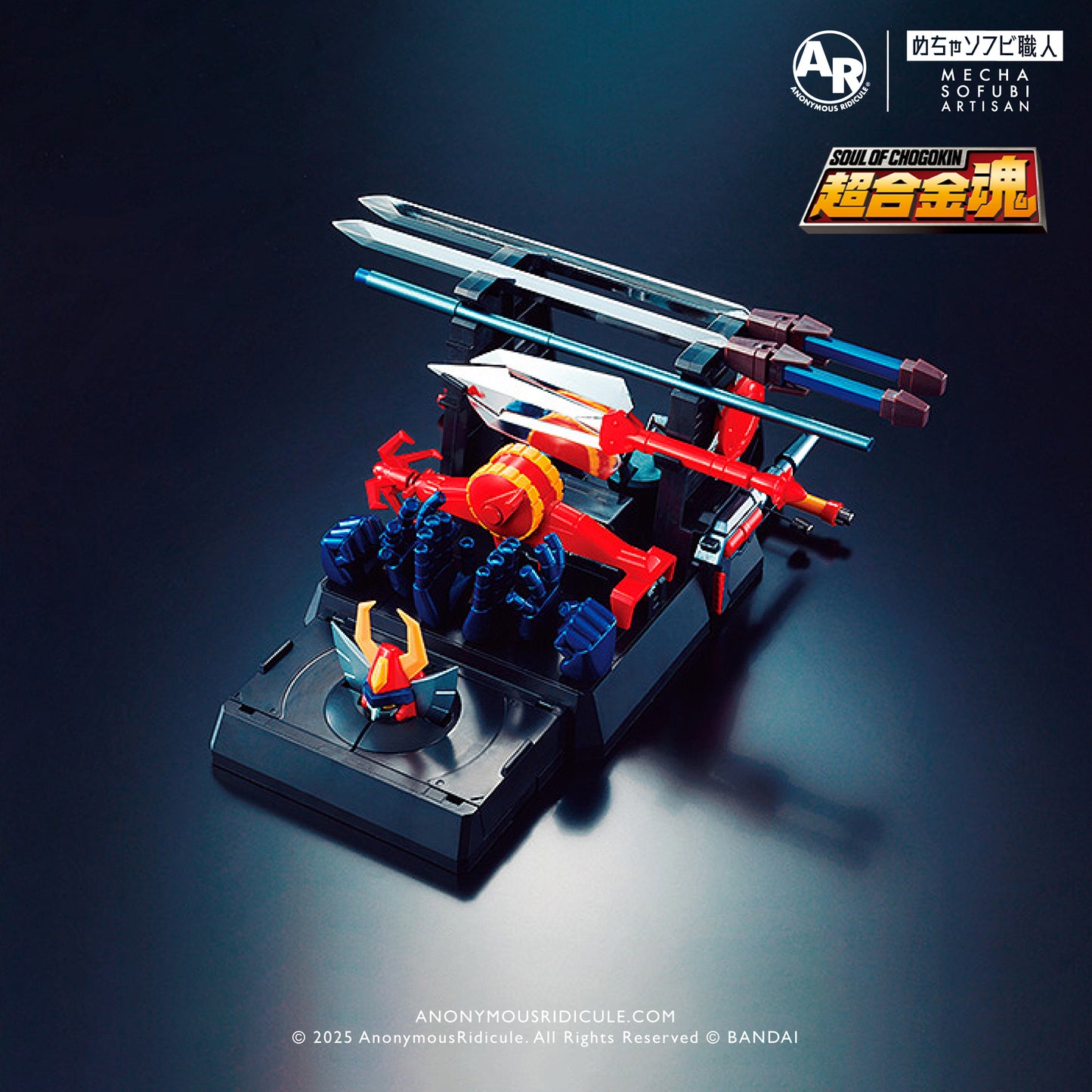 Soul of Chogokin GX-66 Invincible Robot Trider G7