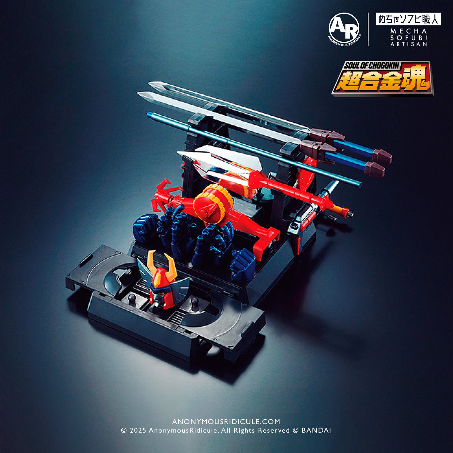 Soul of Chogokin GX-66 Invincible Robot Trider G7