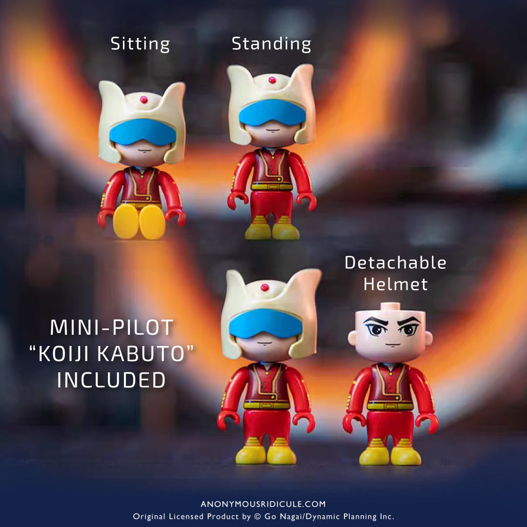 Mazinger Z Bust Building Block Set