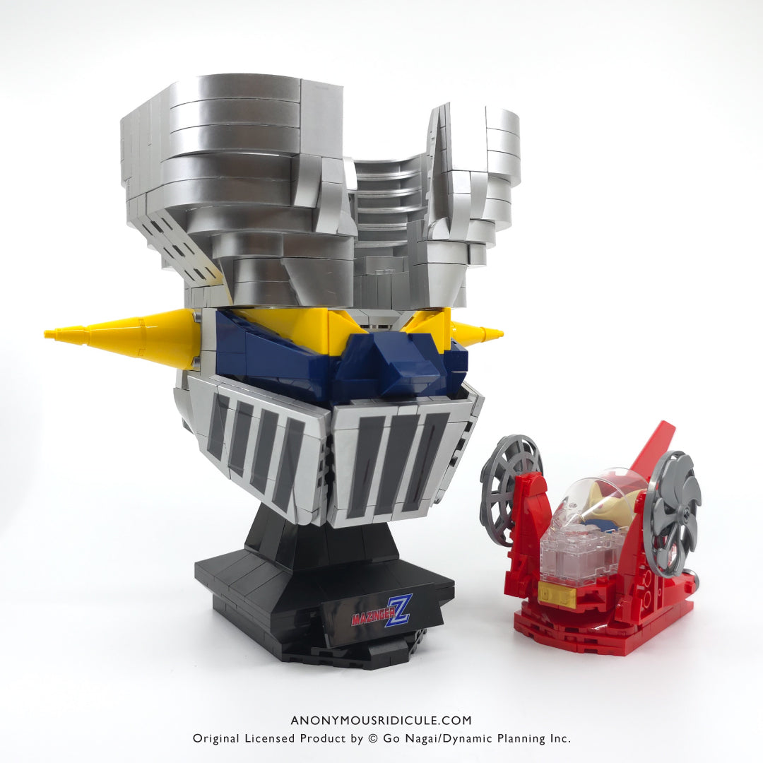 Mazinger Z Bust Building Block Set
