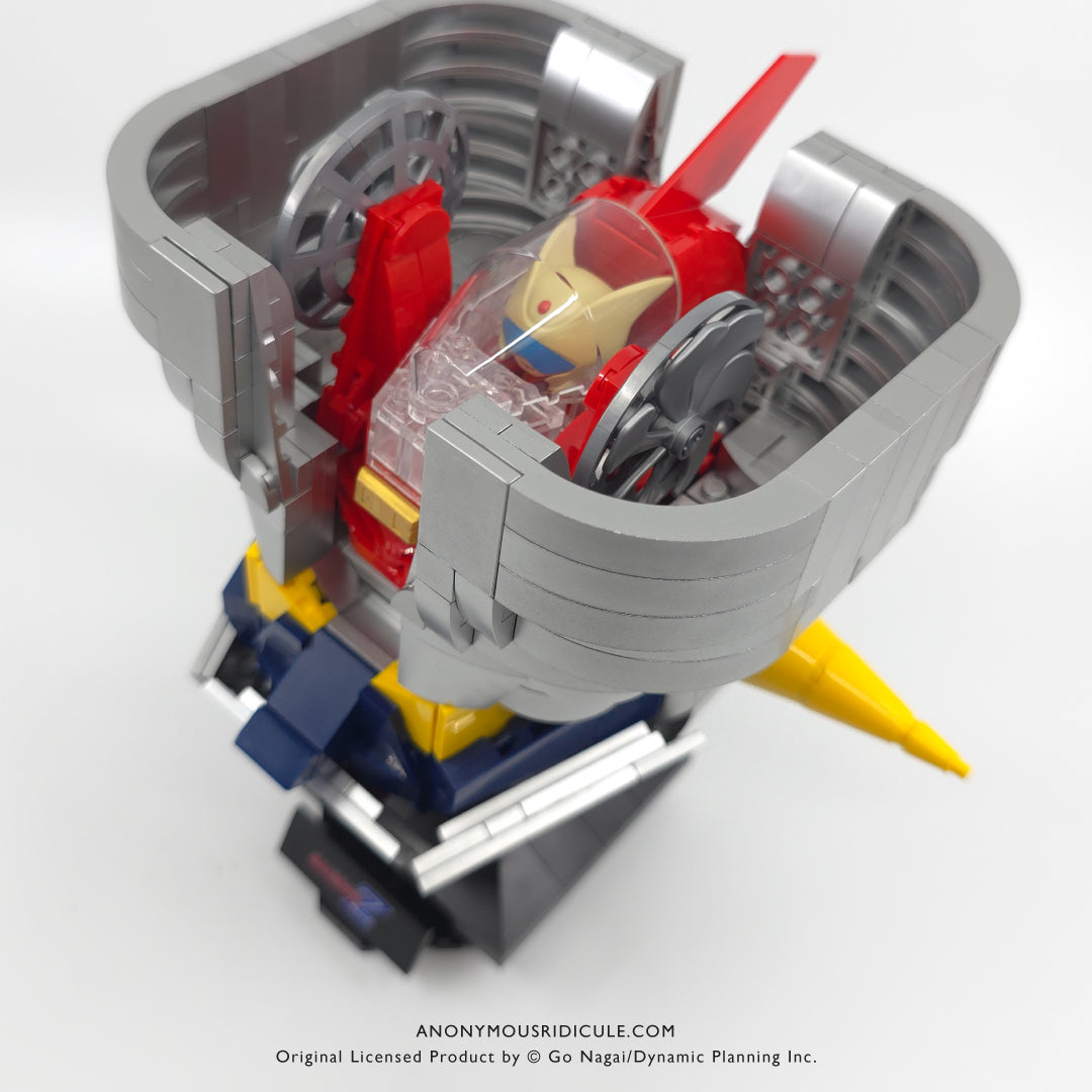 Mazinger Z Bust Building Block Set