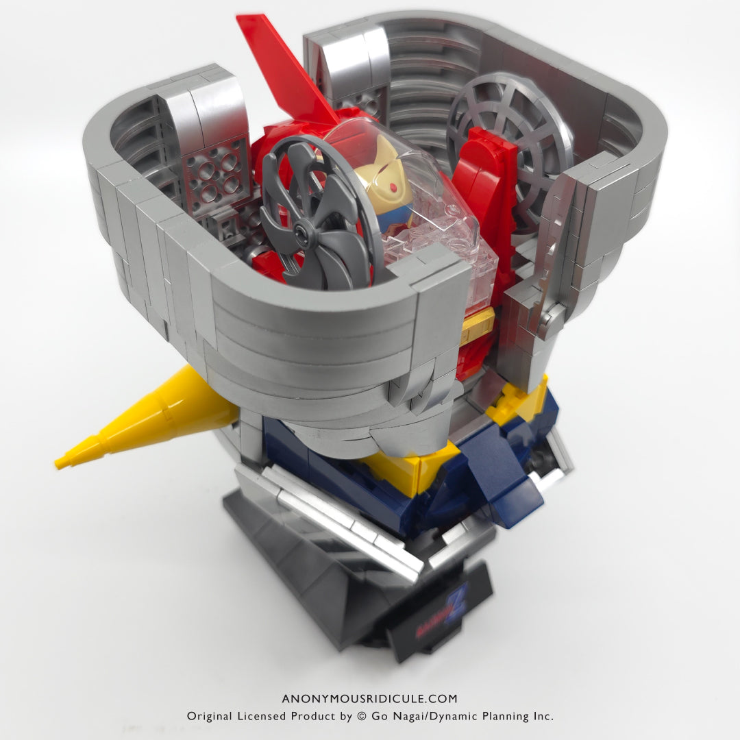 Mazinger Z Bust Building Block Set