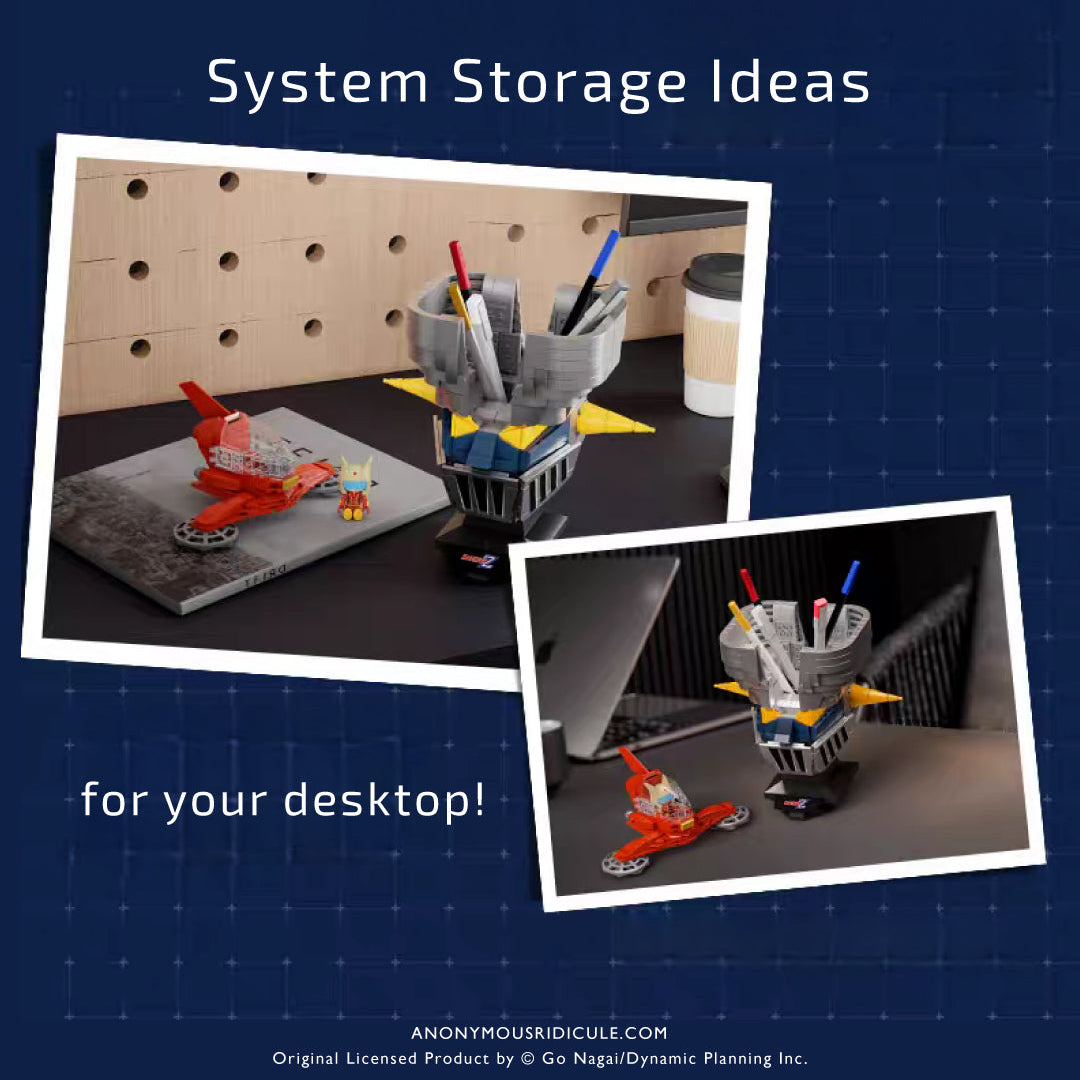 Mazinger Z Bust Building Block Set