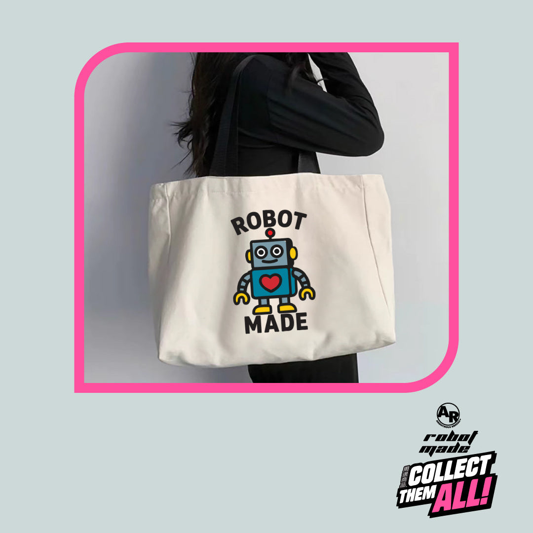 Robot Made Tote Bag