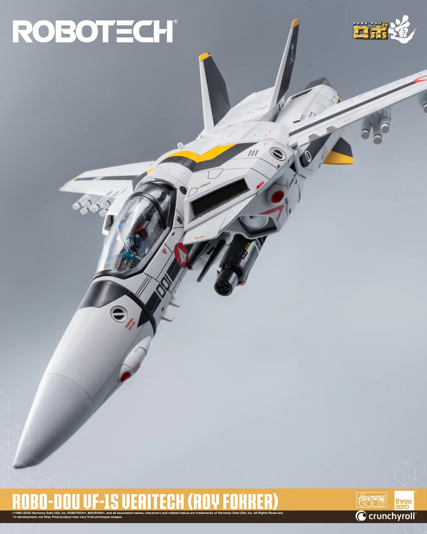 Robotech ROBO-DOU ROBOTECH VF‐1S Veritech (Roy Fokker)