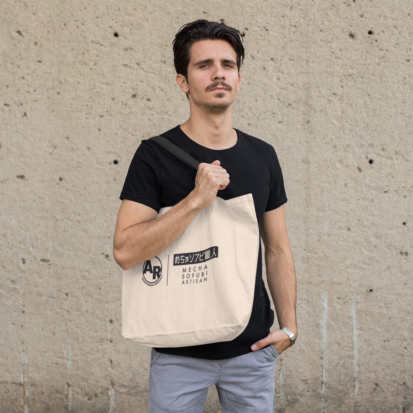 Robot Made Tote Bag