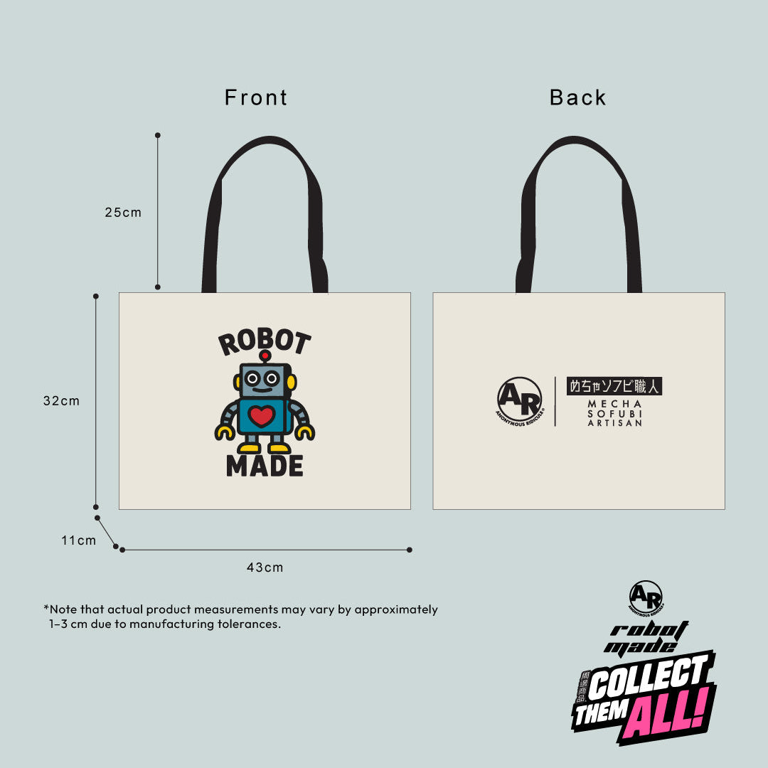 Robot Made Tote Bag