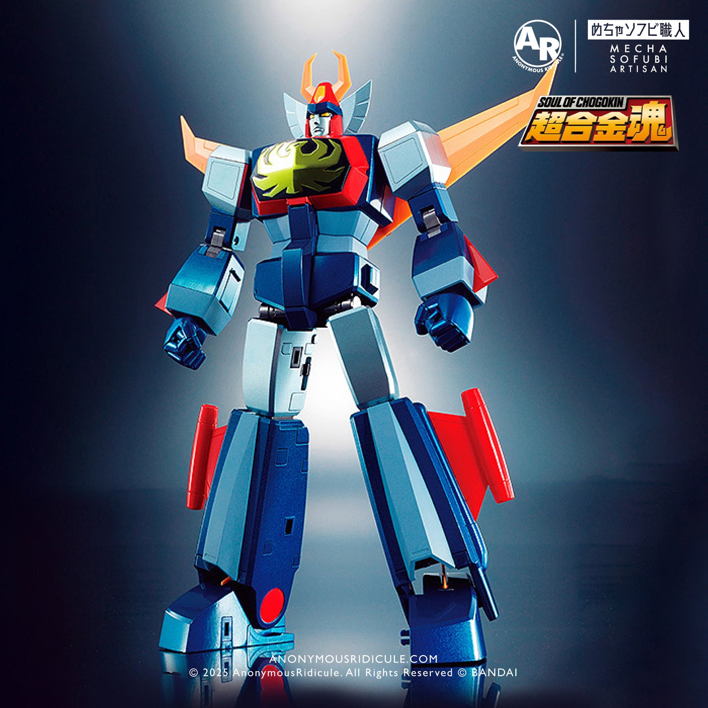 Soul of Chogokin GX-66 Invincible Robot Trider G7