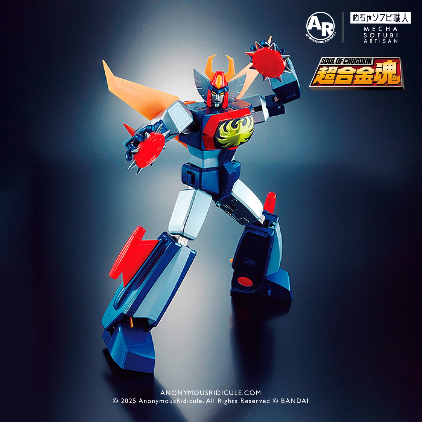 Soul of Chogokin GX-66 Invincible Robot Trider G7