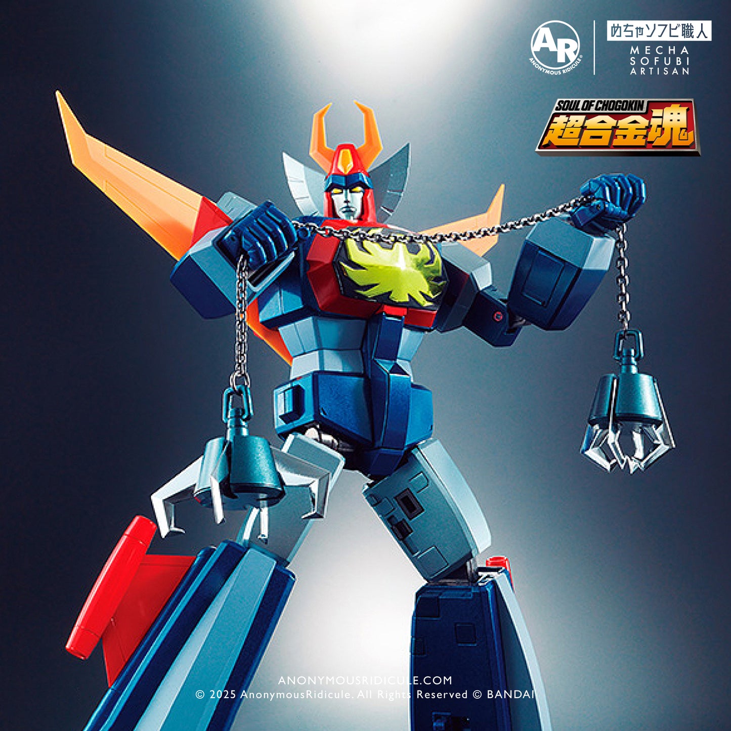 Soul of Chogokin GX-66 Invincible Robot Trider G7