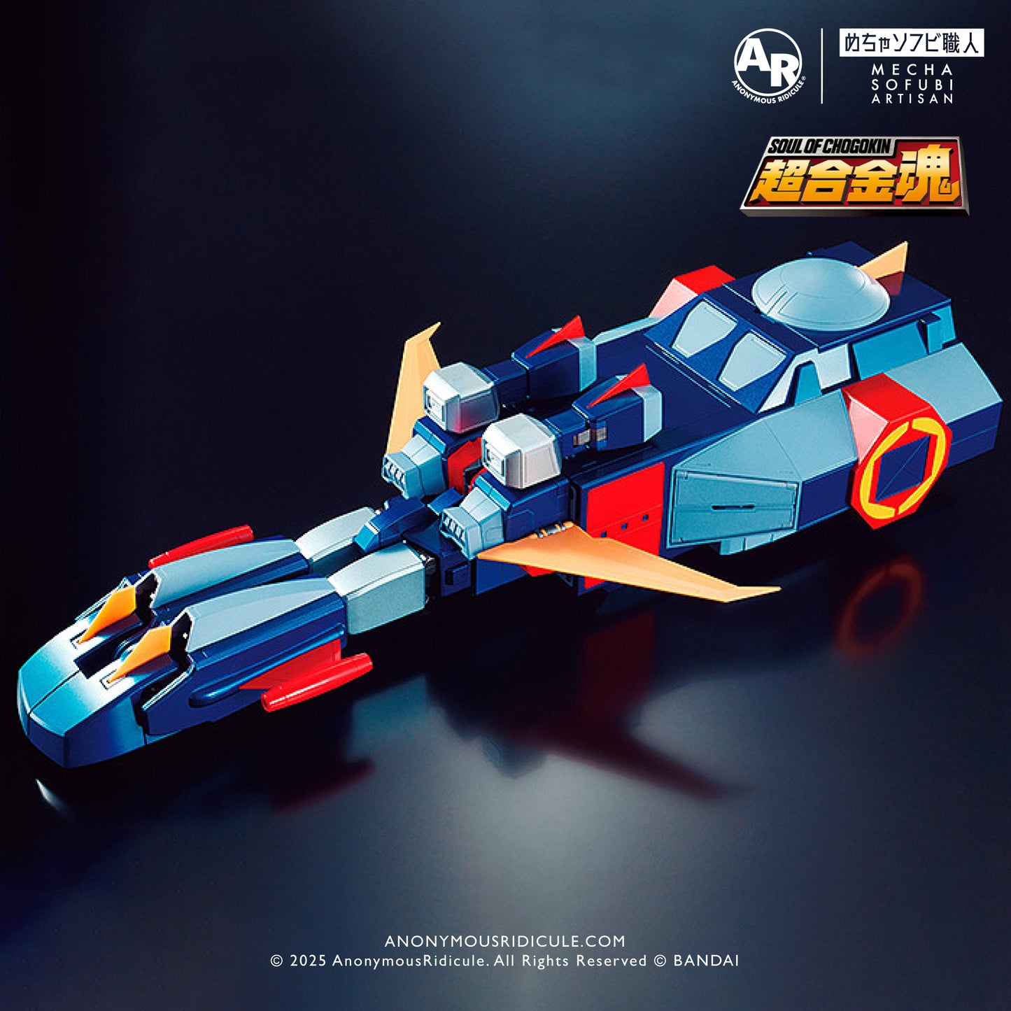 Soul of Chogokin GX-66 Invincible Robot Trider G7
