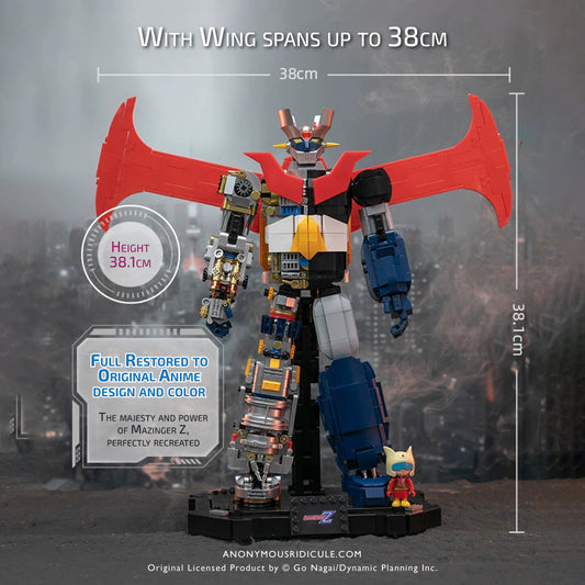 Mazinger Z: Half-Mecha Collector’s Building Block Set