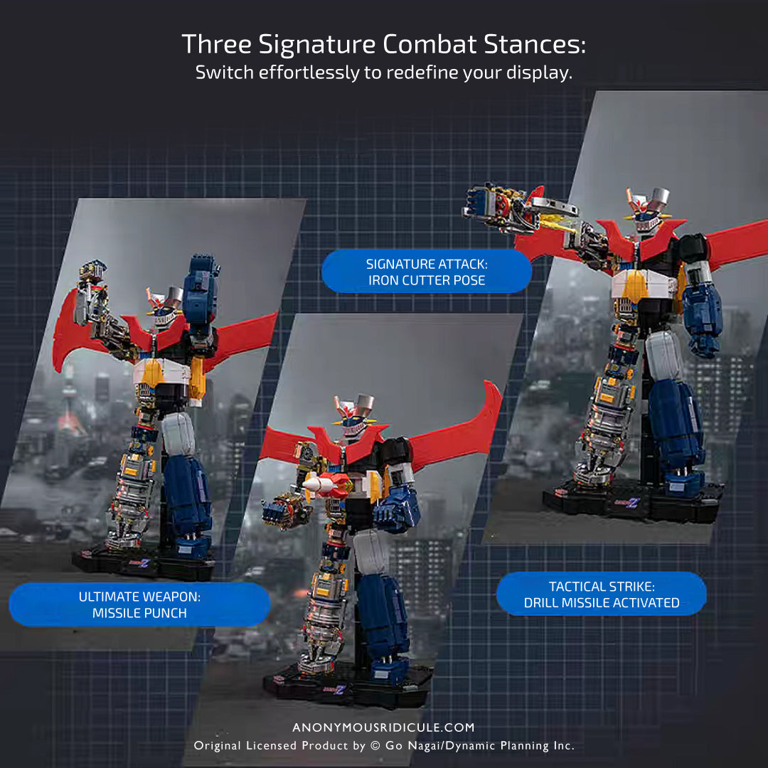 Mazinger Z: Half-Mecha Collector’s Building Block Set